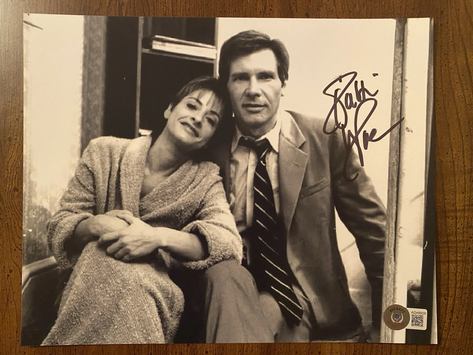 Patti Lupone — Patti Lupine Signed Autographed Photo With Harrison Ford Beckett BAS Witness
