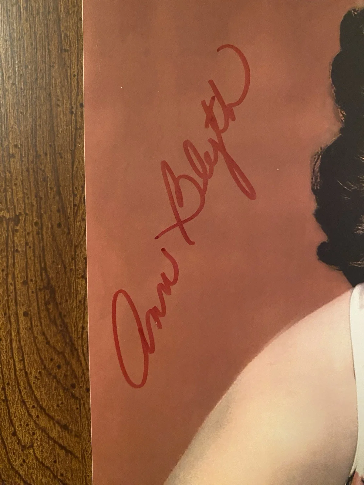 Ann Blyth — Ann Blyth Signed Autographed Photo Mildred Pierce Helen Morgan Story Beckett COA, изображение 3