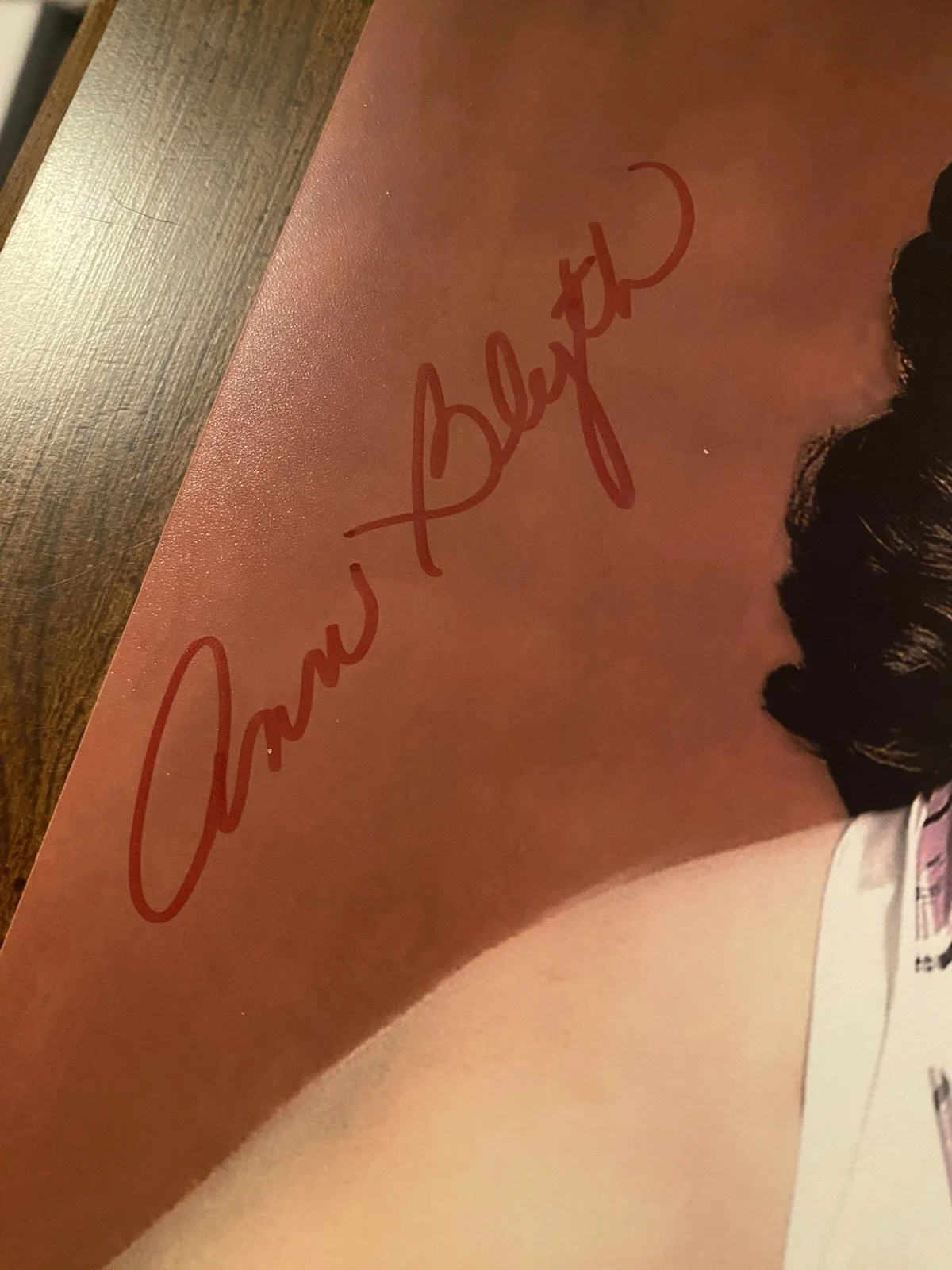 Ann Blyth — Ann Blyth Signed Autographed Photo Mildred Pierce Helen Morgan Story Beckett COA, изображение 4