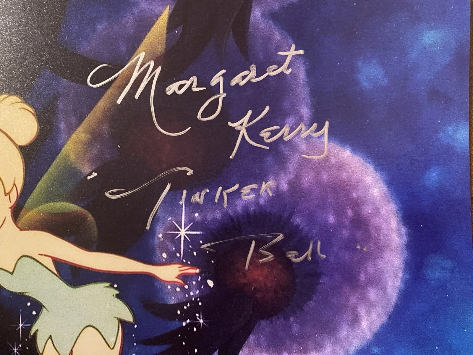 Margaret Kerry — Margaret Kerry Signed Autographed Photo Tinker Bell Peter Pan Beckett BAS, изображение 2