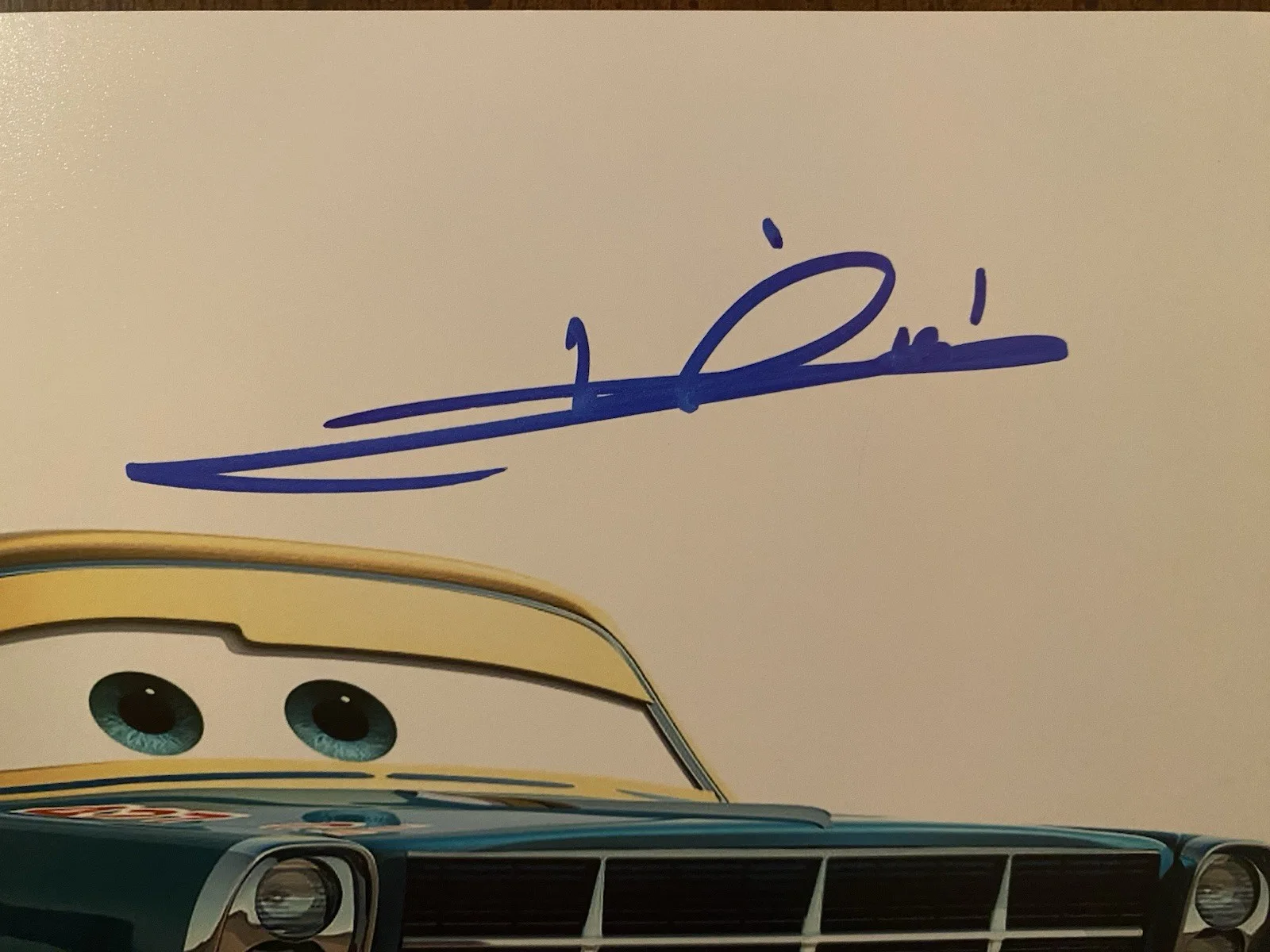 Mario Andretti — Mario Andretti Signed Autographed 10x8 Photo Beckett BAS Cars Pixar, изображение 2
