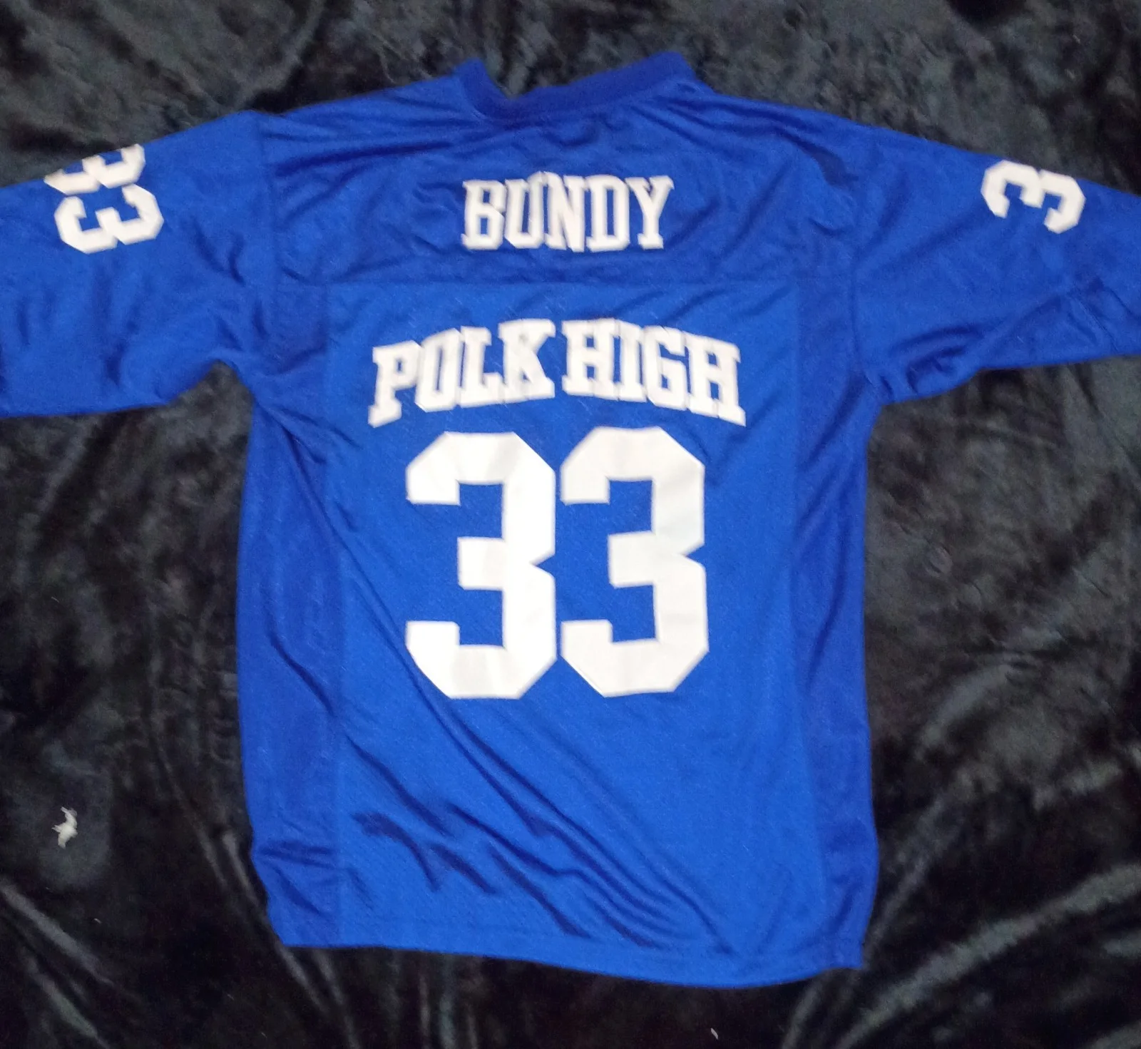 Polk High 33 Bundy Married With Children Original Television Jersey TV Show, image 2