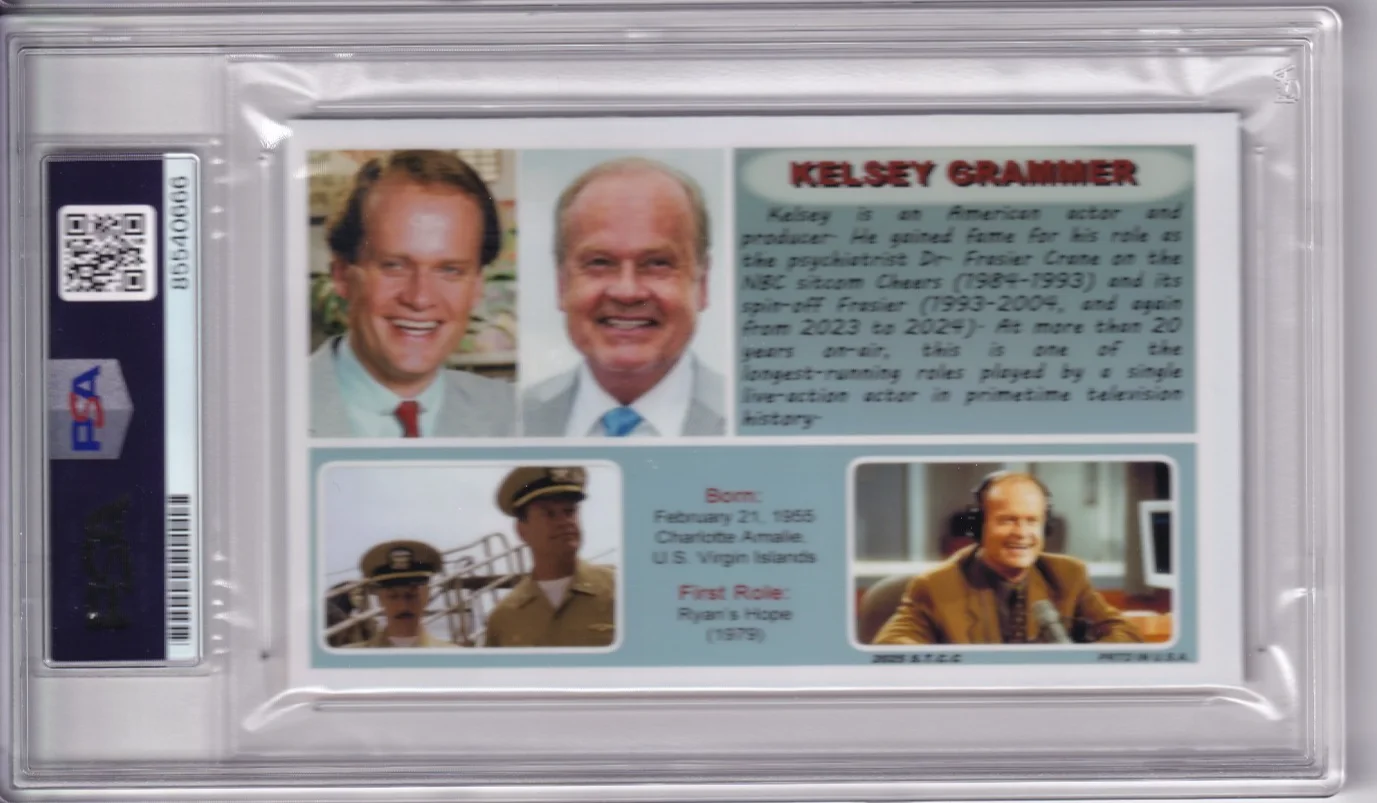 Kelsey Grammer — Kelsey Grammer Frasier Toy Story Stinky Pete Cheers Signed Autograph PDA DNA, изображение 2