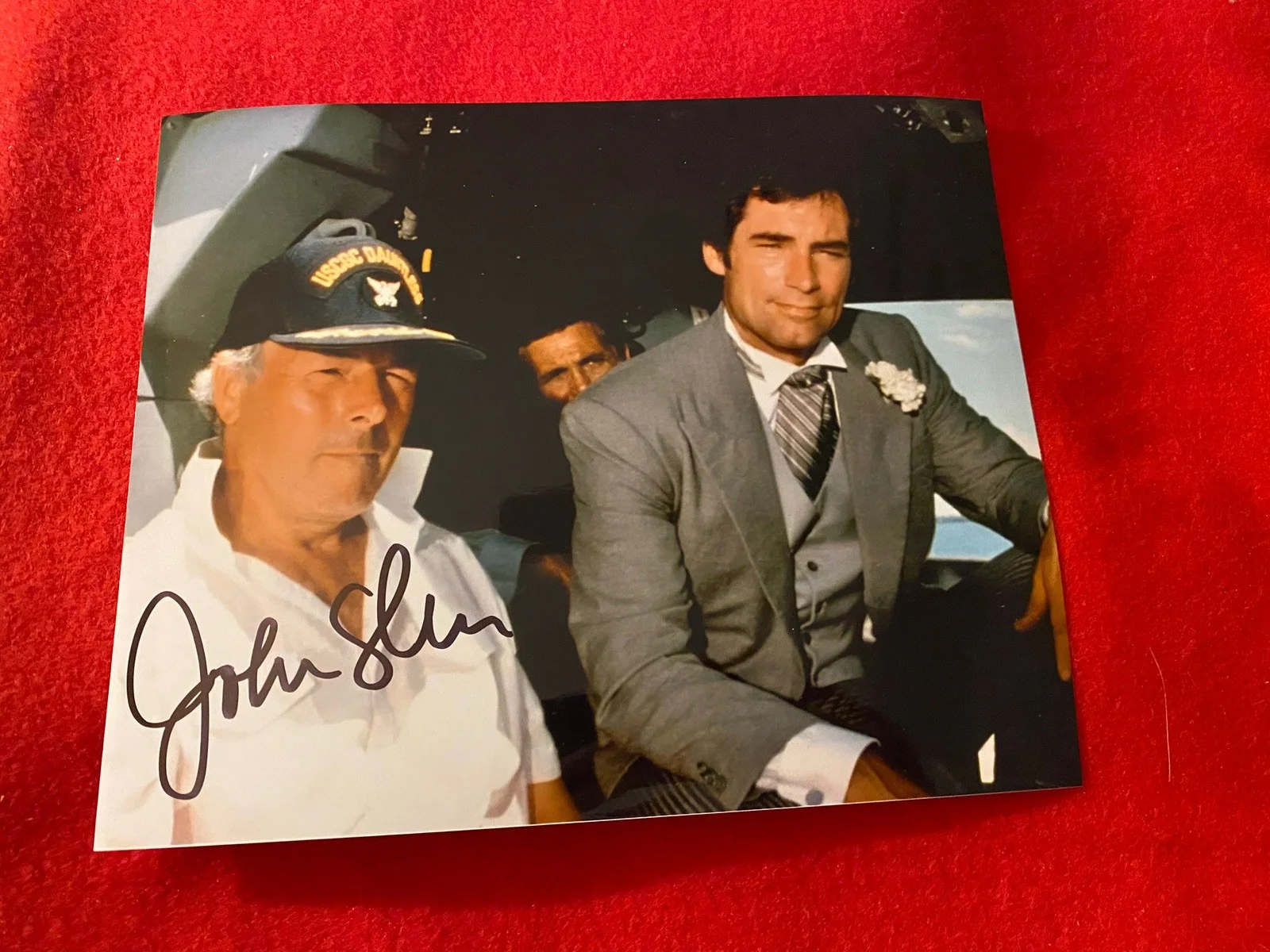 James Bond Autograph- John Glen- Director Of 5 Bond Movies. W/COA + Relic Card!, изображение 2