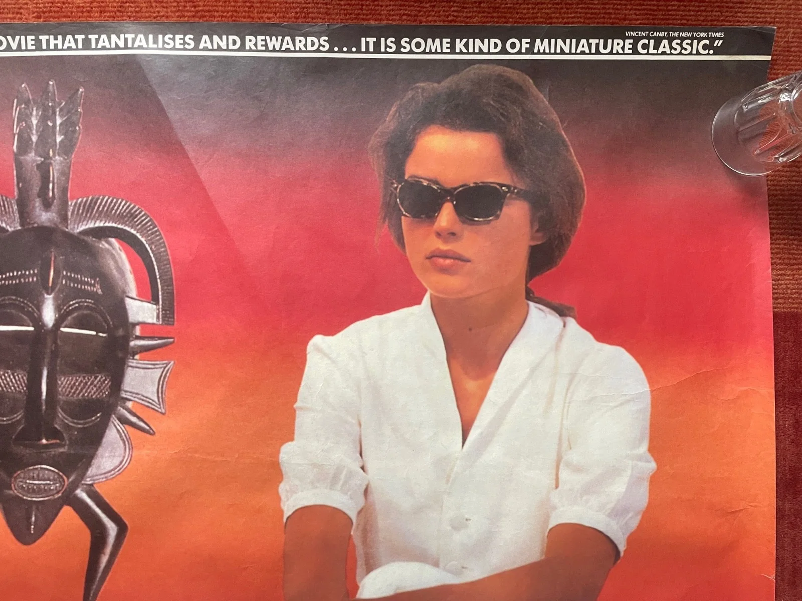 CHOCOLAT (1988) Original UK Quad Movie Poster Giulia Boschi, Claire Dennis, изображение 3