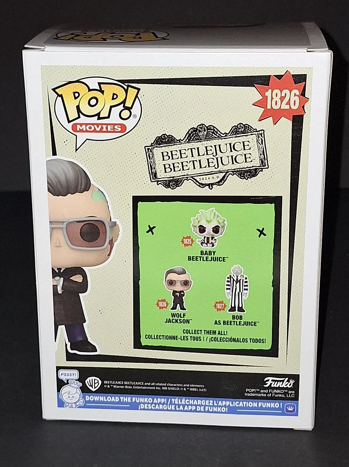 William Dafoe — William Dafoe Signed Autographed Funko Wolf Jackson Beetlejuice Beckett COA, изображение 3