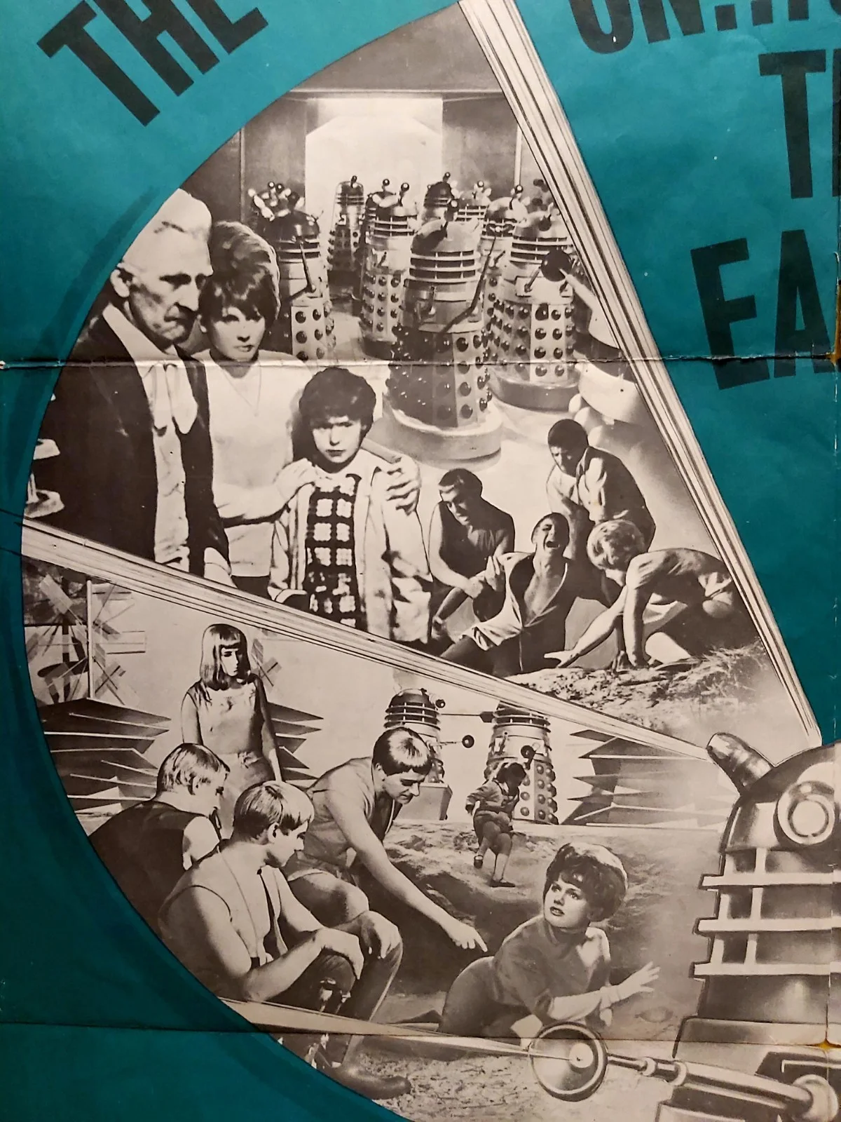 DR WHO AND THE DALEKS 1966 ORIGINAL USA 1 SHEET POSTER 27 X 41"., изображение 5