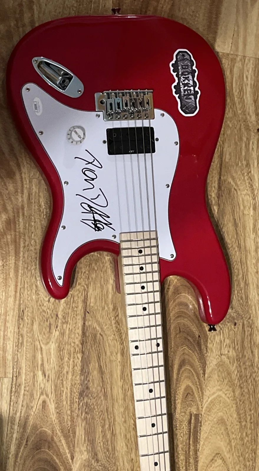 Don Dokken Signed Autographed Electric Guitar DOKKEN JSA COA RARE, изображение 2