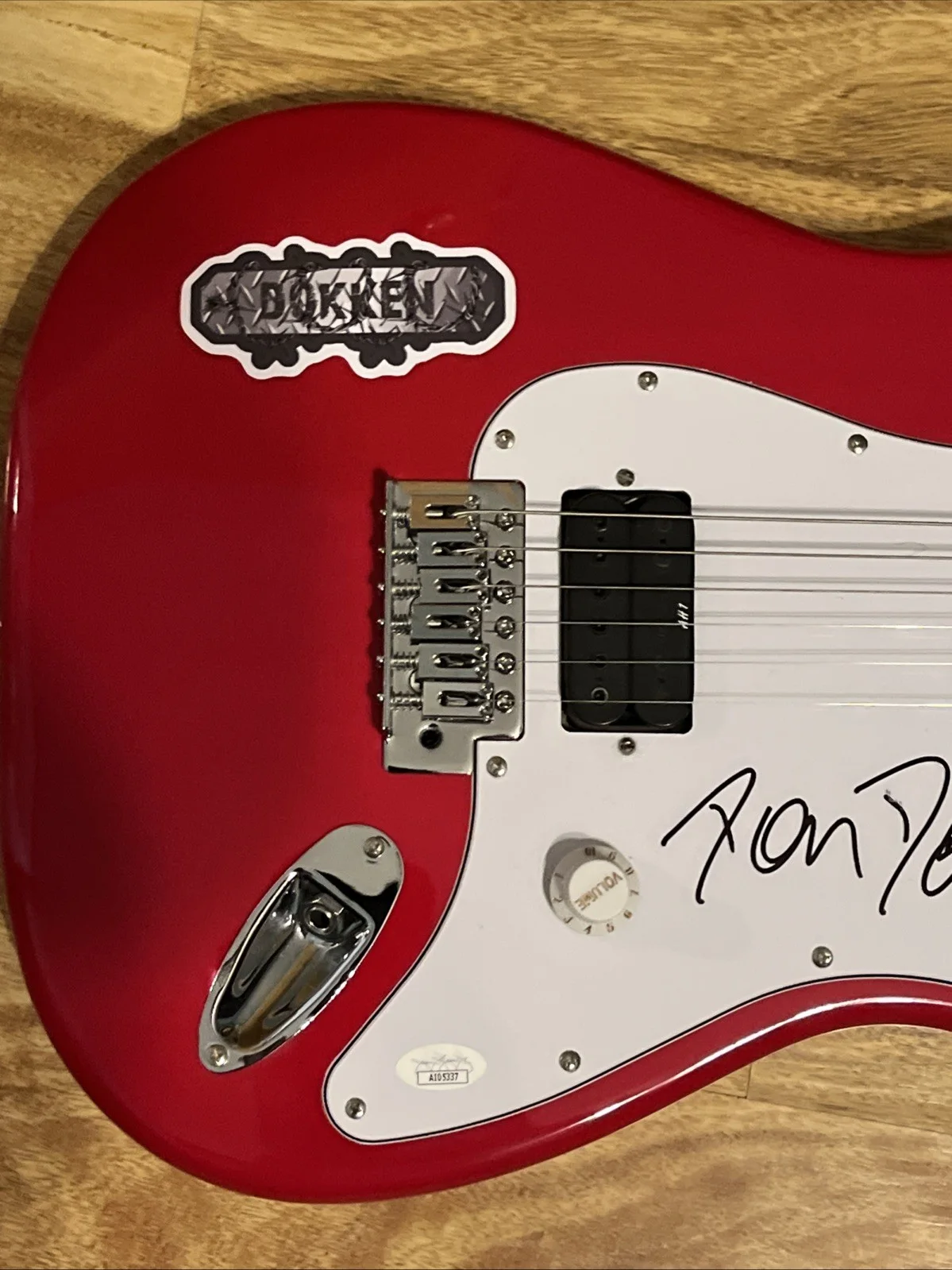 Don Dokken Signed Autographed Electric Guitar DOKKEN JSA COA RARE, изображение 3