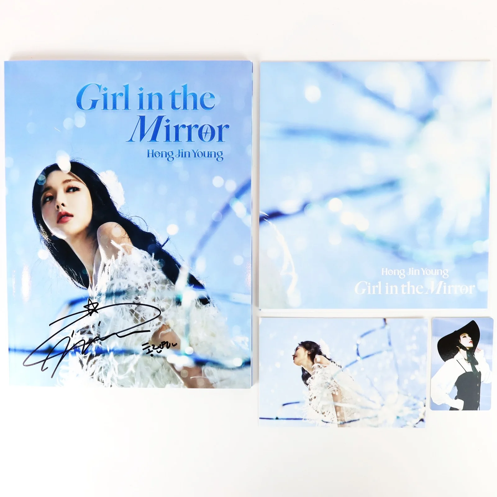 Hong Jin Young - Color Mood Signed Single Album CD Promo Girl In The Mirror, изображение 3