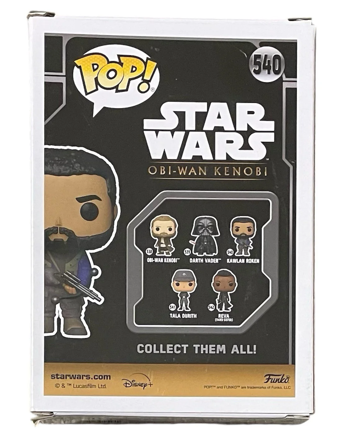 O’Shea Jackson Signed Autographed Star Wars Kenobi Kawlan Roken Funko Pop ACOA, image 4