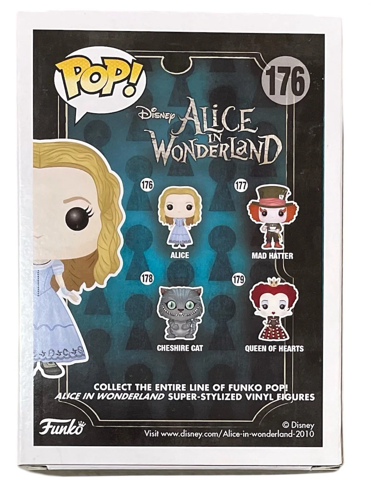 Mia Wasikowska Signed Autographed Alice In Wonderland Funko Pop #176 ACOA, image 4
