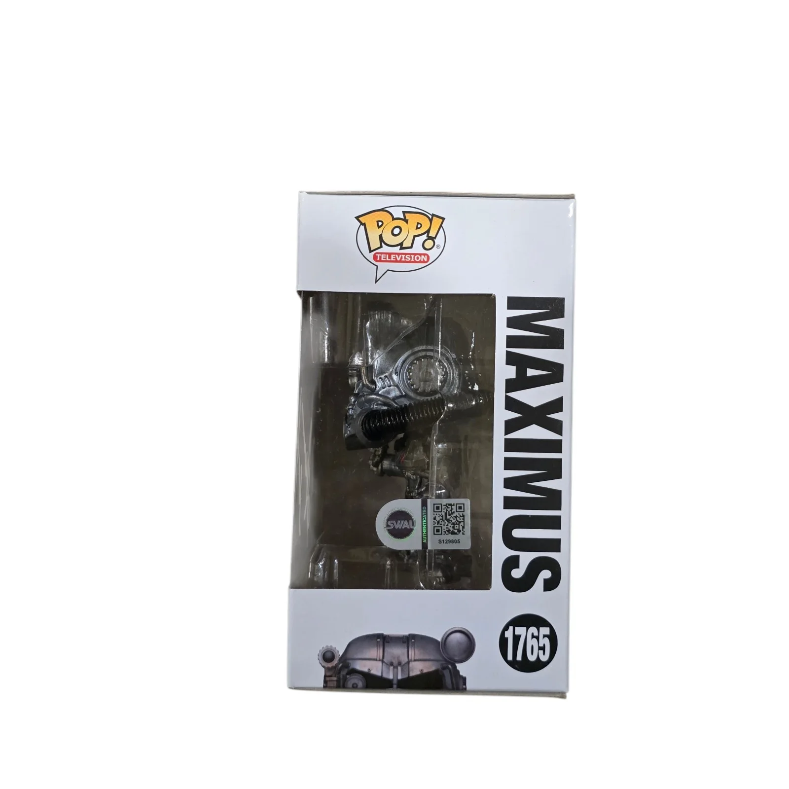Aaron Moten — Aaron Moten Signed Maximus Funko CHASE 1765 Fallout SWAU Authenticated RARE, image 2