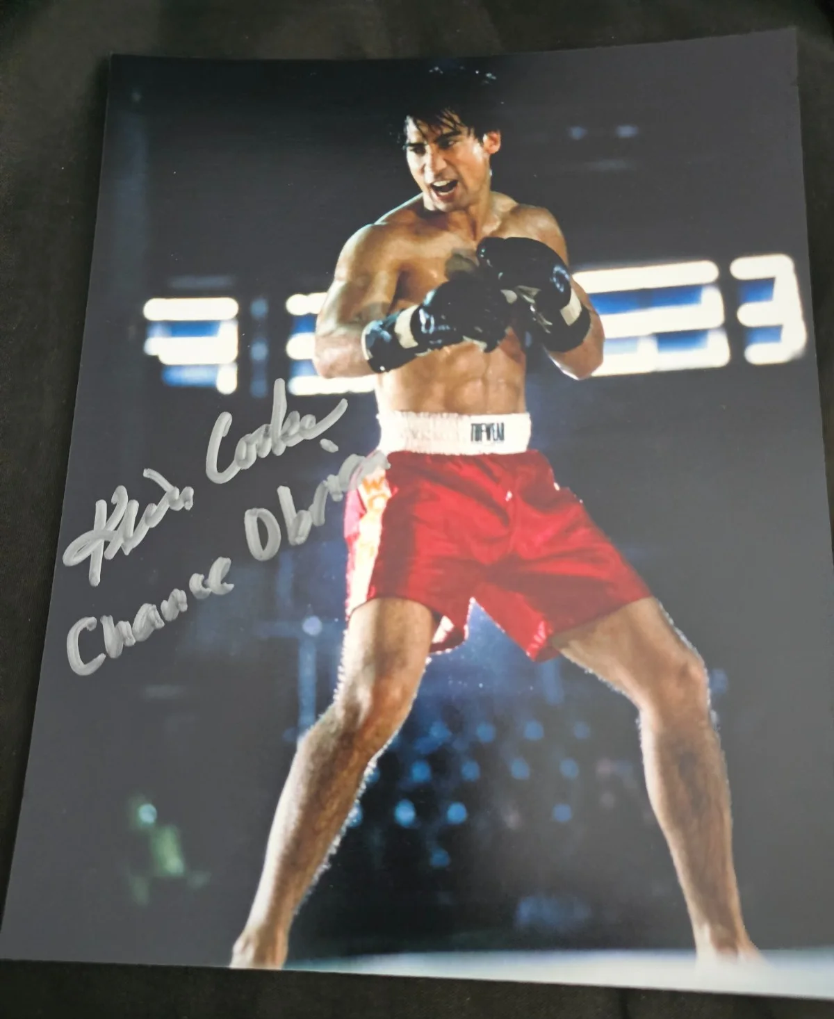 Keith Cooke — Keith Cooke Signed 8x10 photo The King of Kickboxers COA autograph Prang auto