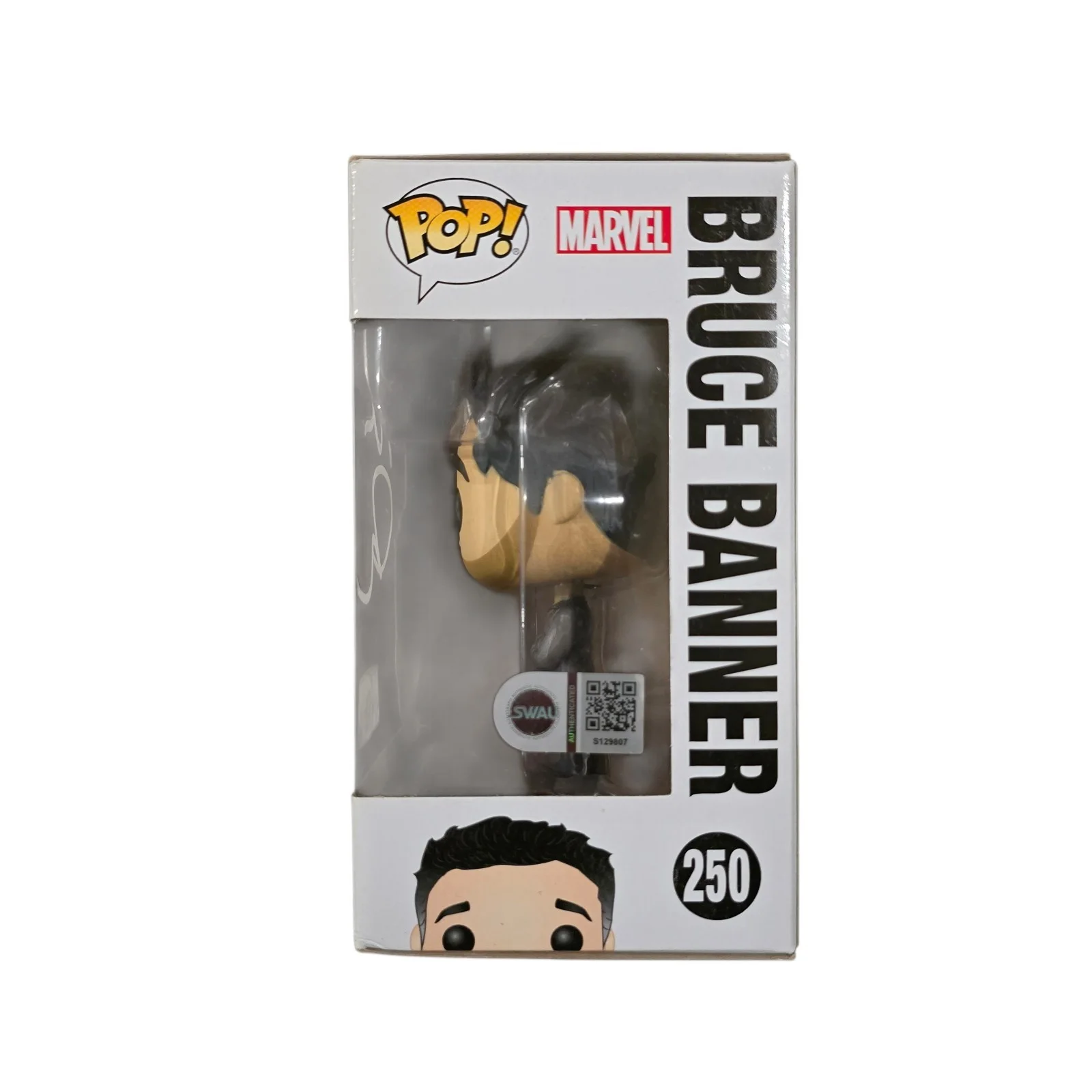 Mark Ruffalo — Mark Ruffalo Signed Bruce Banner Funko 250 Thor Ragnarok SWAU Authenticated RARE, изображение 2