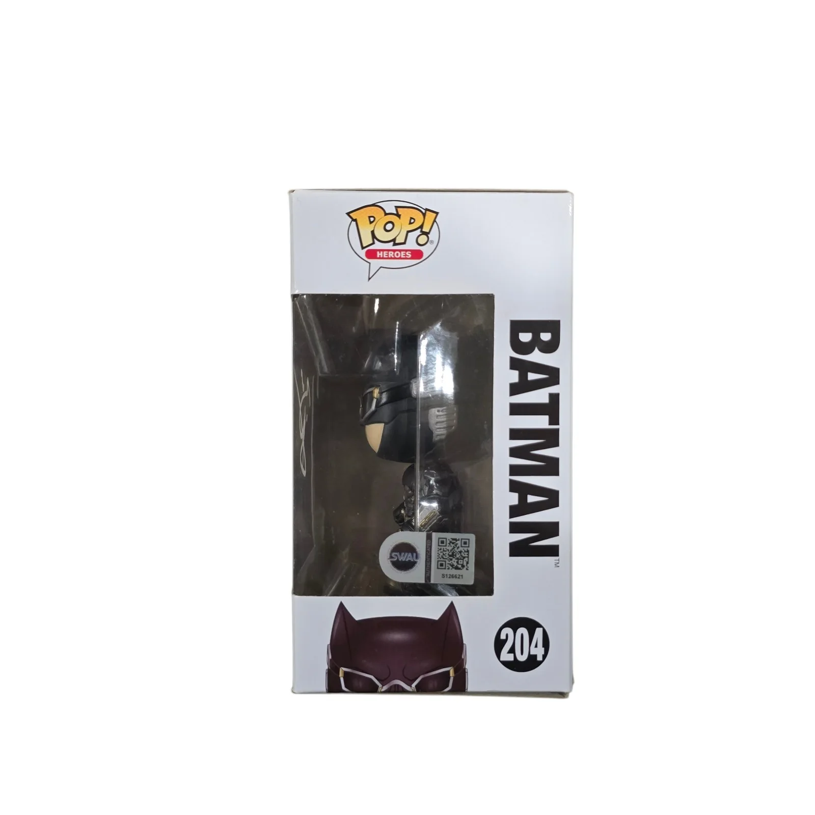 Ben Affleck — Ben Affleck Signed Batman Funko 204 Justice League SWAU Authenticated RARE, image 2