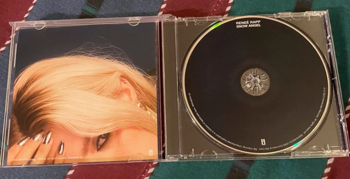 Renee Rapp Snow Angel Signed CD (2023), image 2