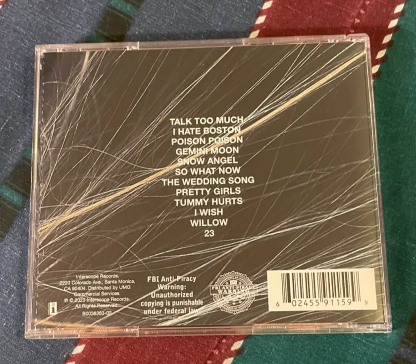 Renee Rapp Snow Angel Signed CD (2023), image 3