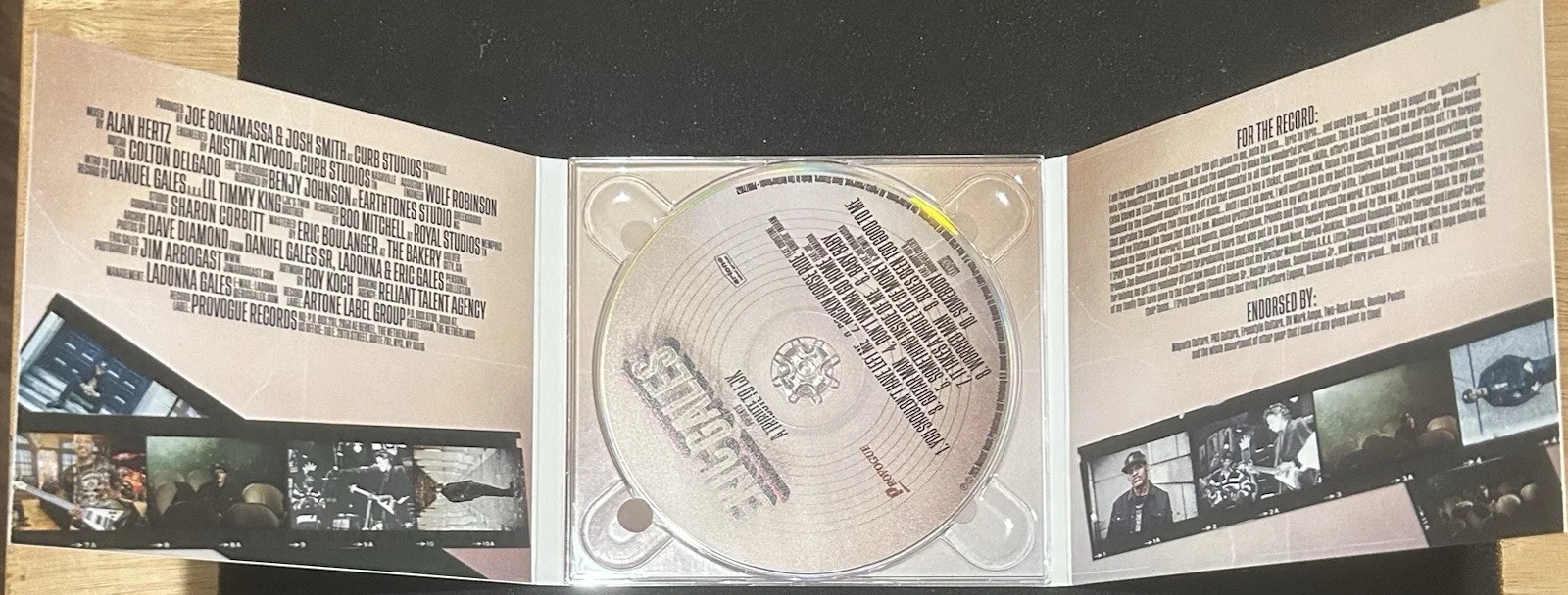Eric Gales SIGNED A Tribute to LJK CD Digipak Autograph New, изображение 2
