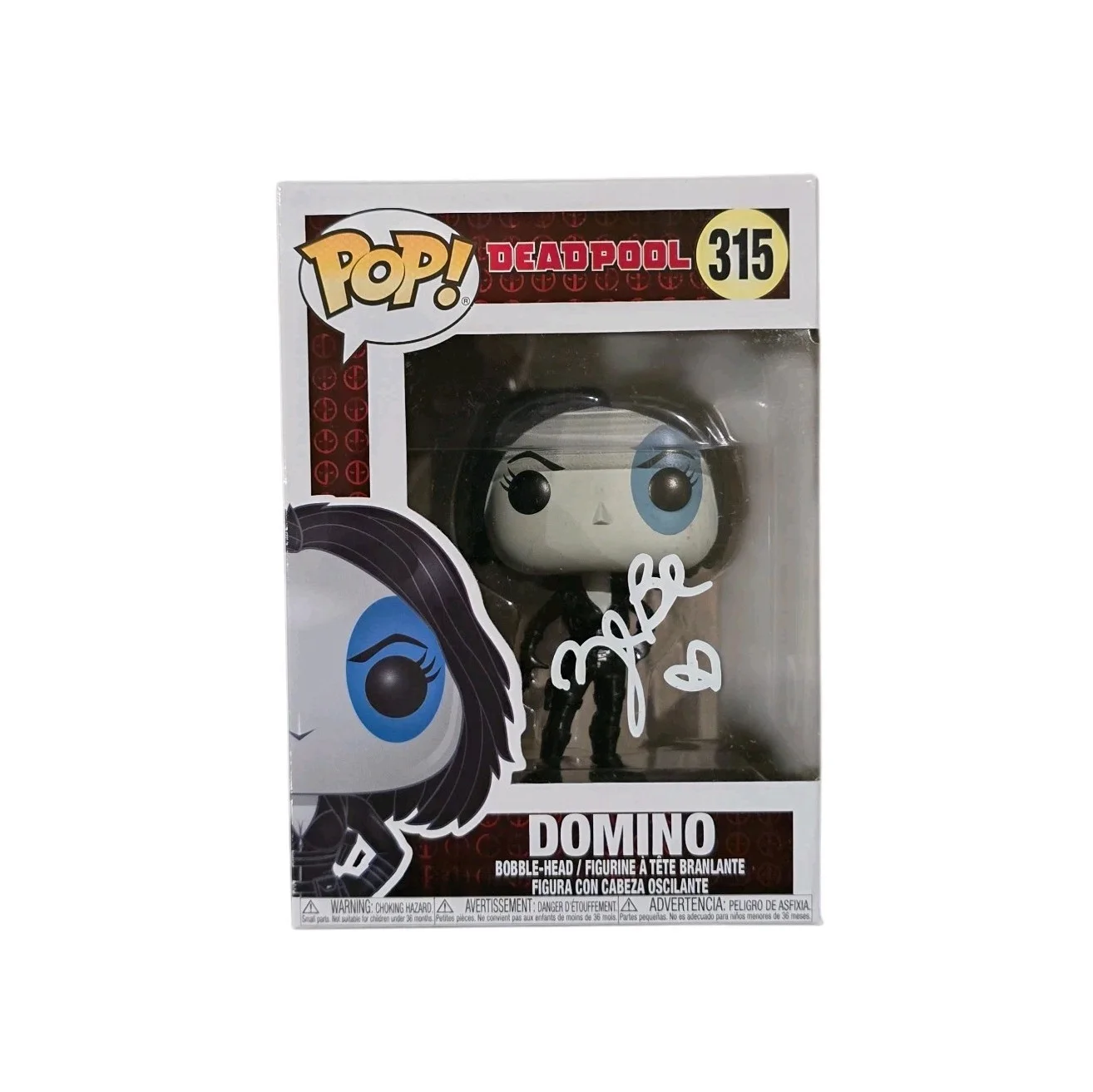 Zazie Beetz — Zazie Beetz Signed Domino Funko 315 Deadpool SWAU Authenticated RARE