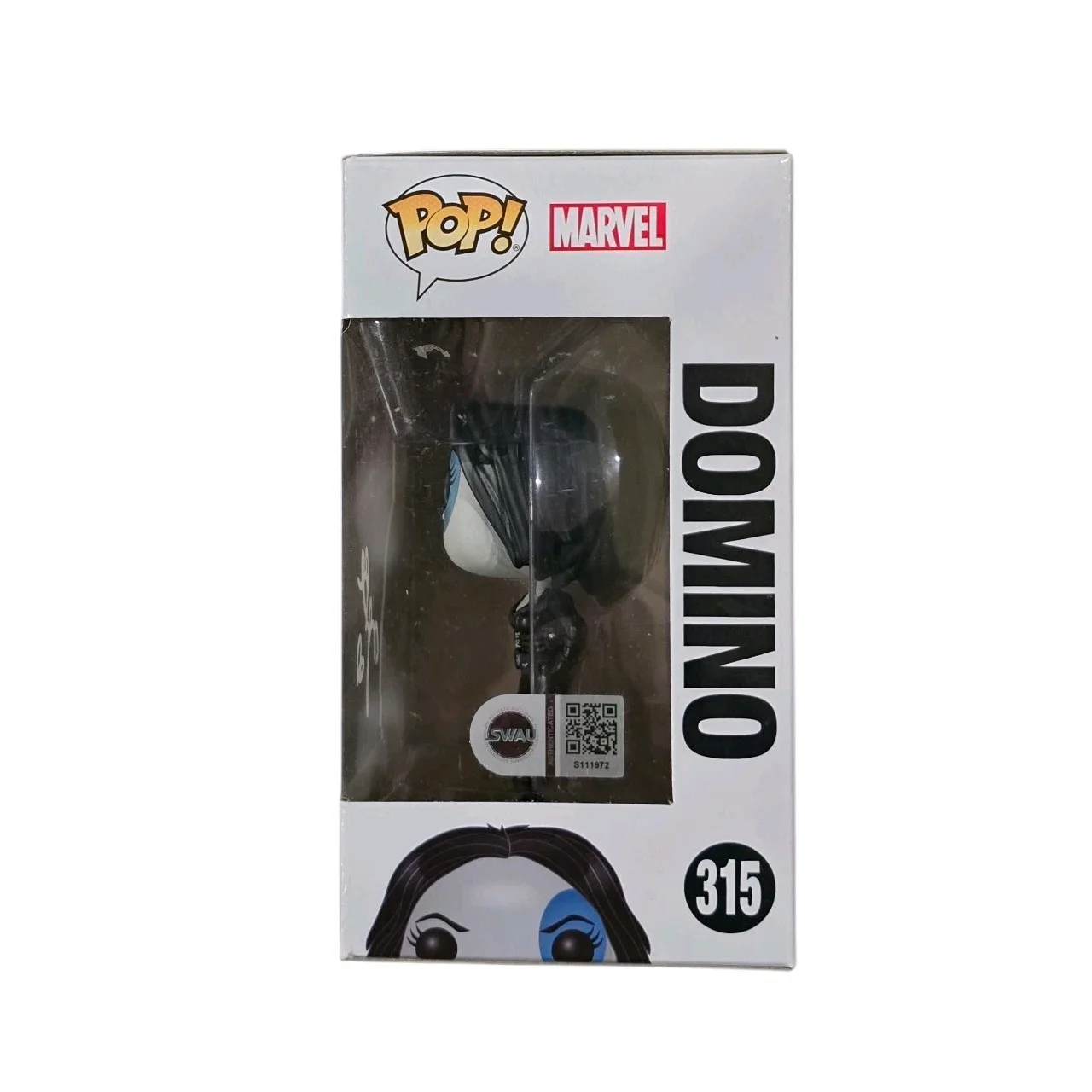 Zazie Beetz — Zazie Beetz Signed Domino Funko 315 Deadpool SWAU Authenticated RARE, изображение 2