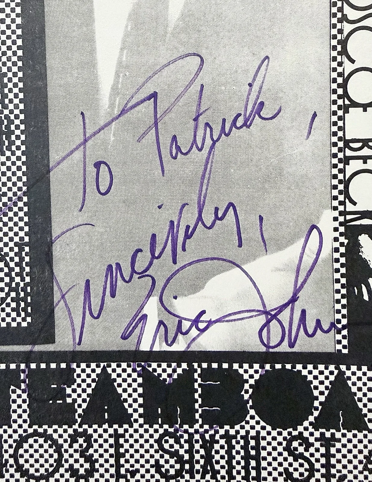 ERIC JOHNSON - Autographed 1st Printing Rare SIGNED Austin Texas Concert Poster, изображение 3