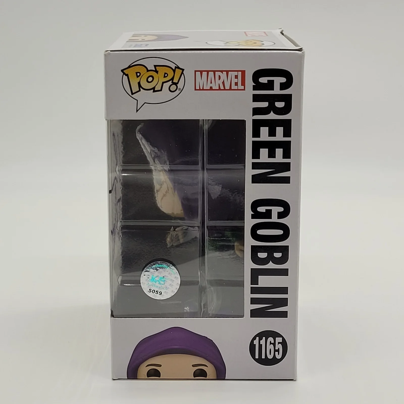 Willem Dafoe — Willem Dafoe Signed Green Goblin #1165 Funko Pop Vinyl Figure W/ Pop Protector, изображение 5