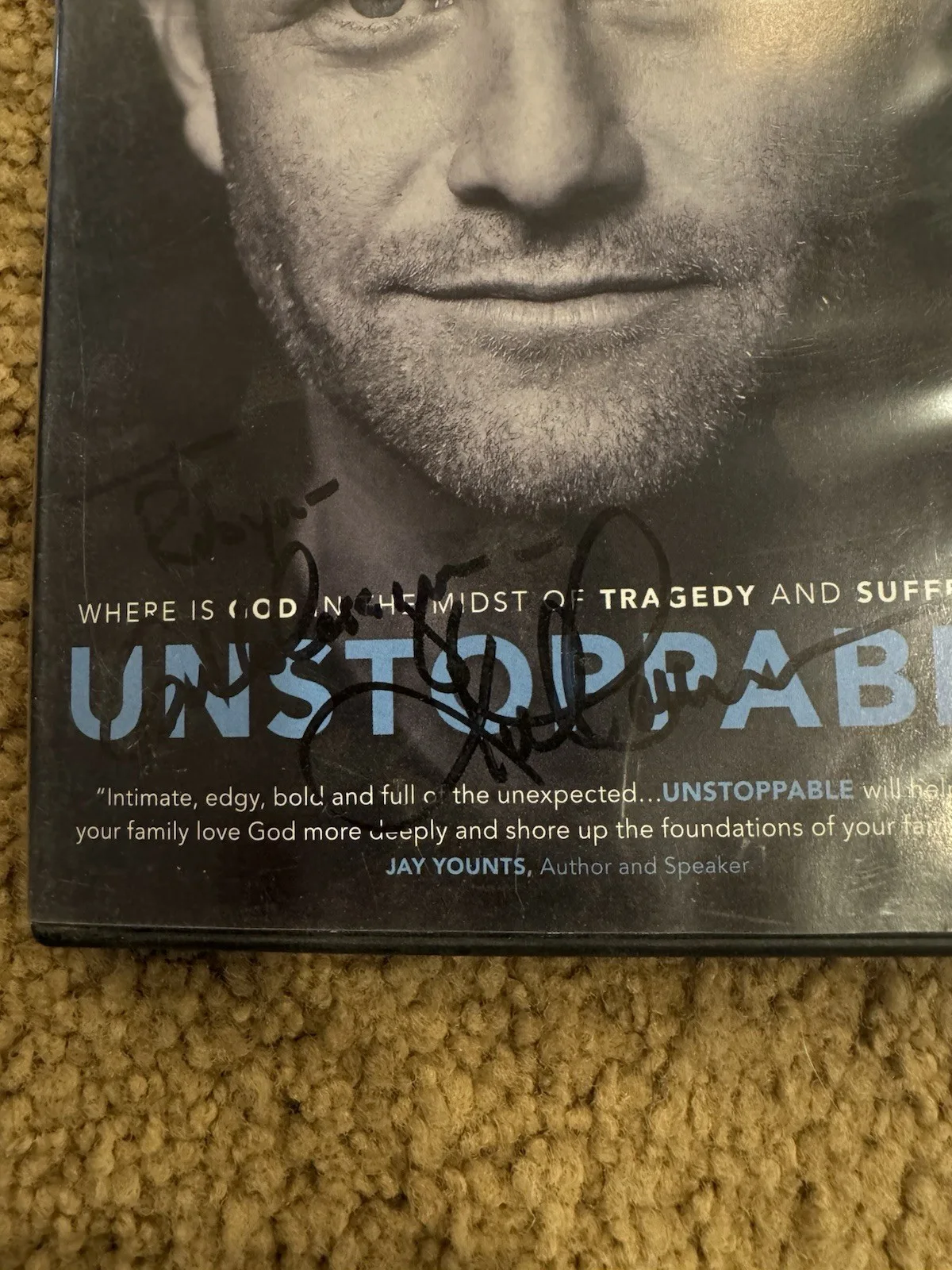Unstoppable & Mercy Rule Original Autographed DVD Covers, image 2