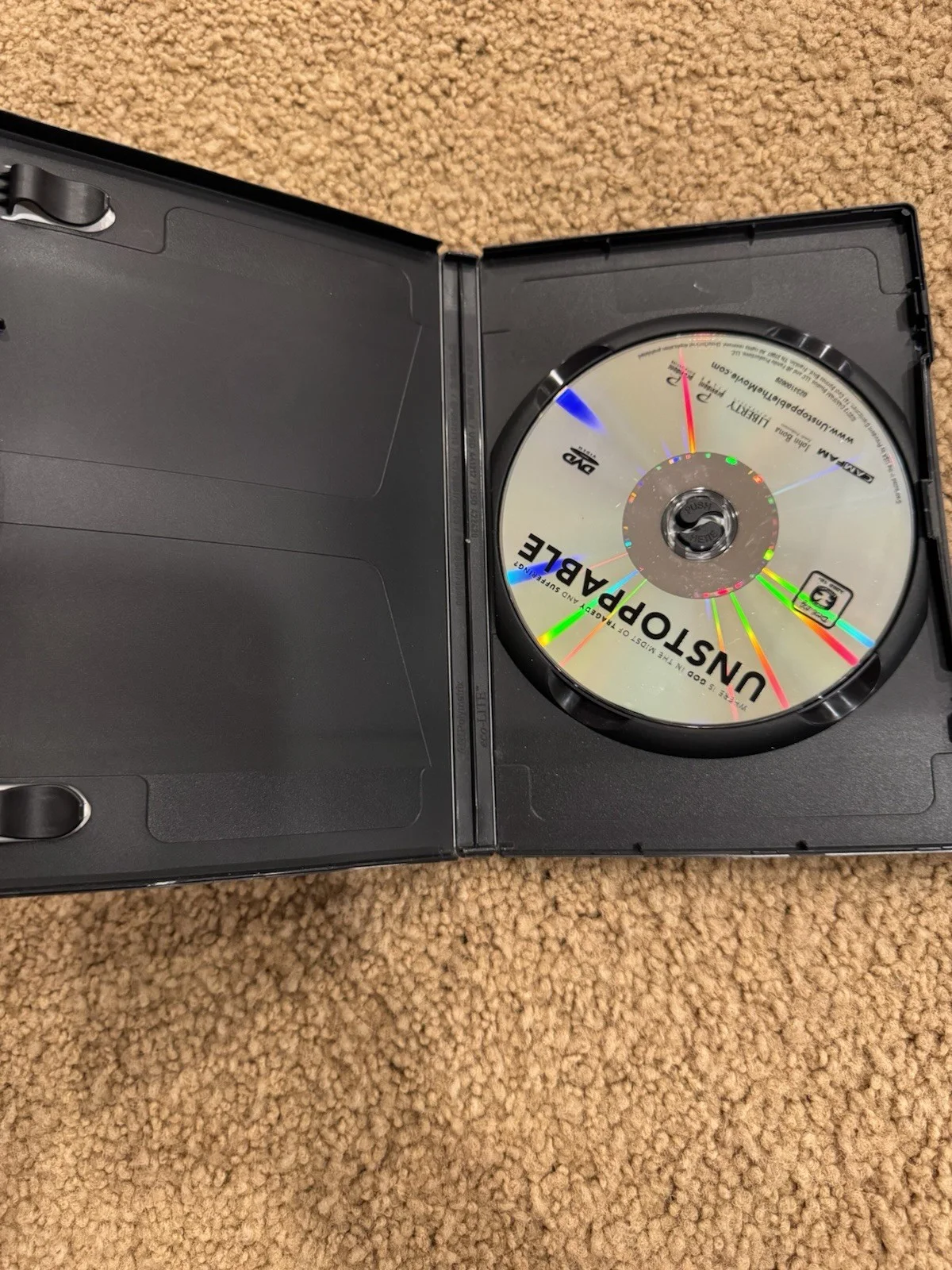 Unstoppable & Mercy Rule Original Autographed DVD Covers, image 3