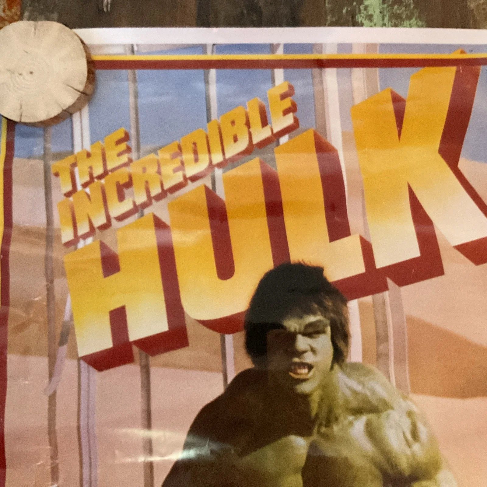 Incredible Hulk LOU FERRIGNO Signed Autographed 24x36 Movie Photo Poster, изображение 5