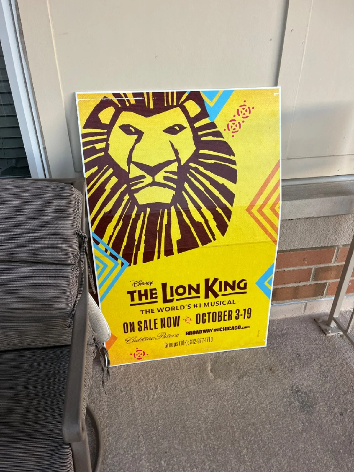 DISNEY THE LION KING SIGN !!, image 2