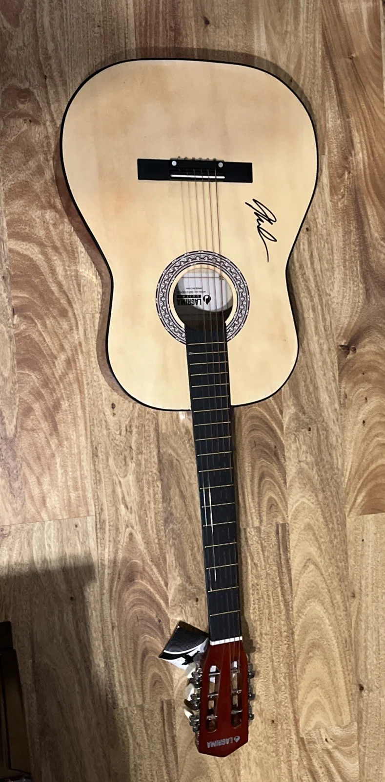 HANK WILLIAMS JR SIGNED AUTOGRAPHED ACOUSTIC GUITAR ACOA LOA COUNTRY STAR, image 2