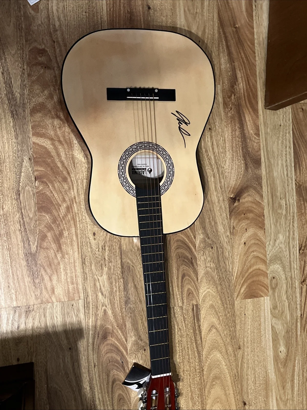 HANK WILLIAMS JR SIGNED AUTOGRAPHED ACOUSTIC GUITAR ACOA LOA COUNTRY STAR, image 4