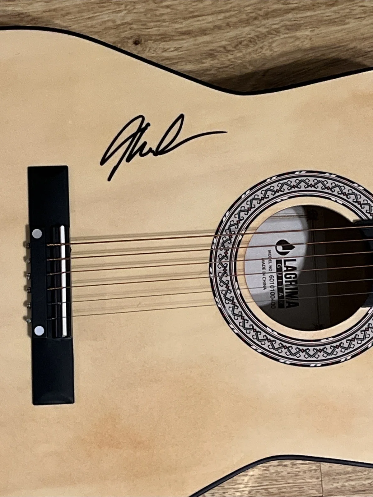 HANK WILLIAMS JR SIGNED AUTOGRAPHED ACOUSTIC GUITAR ACOA LOA COUNTRY STAR, image 5