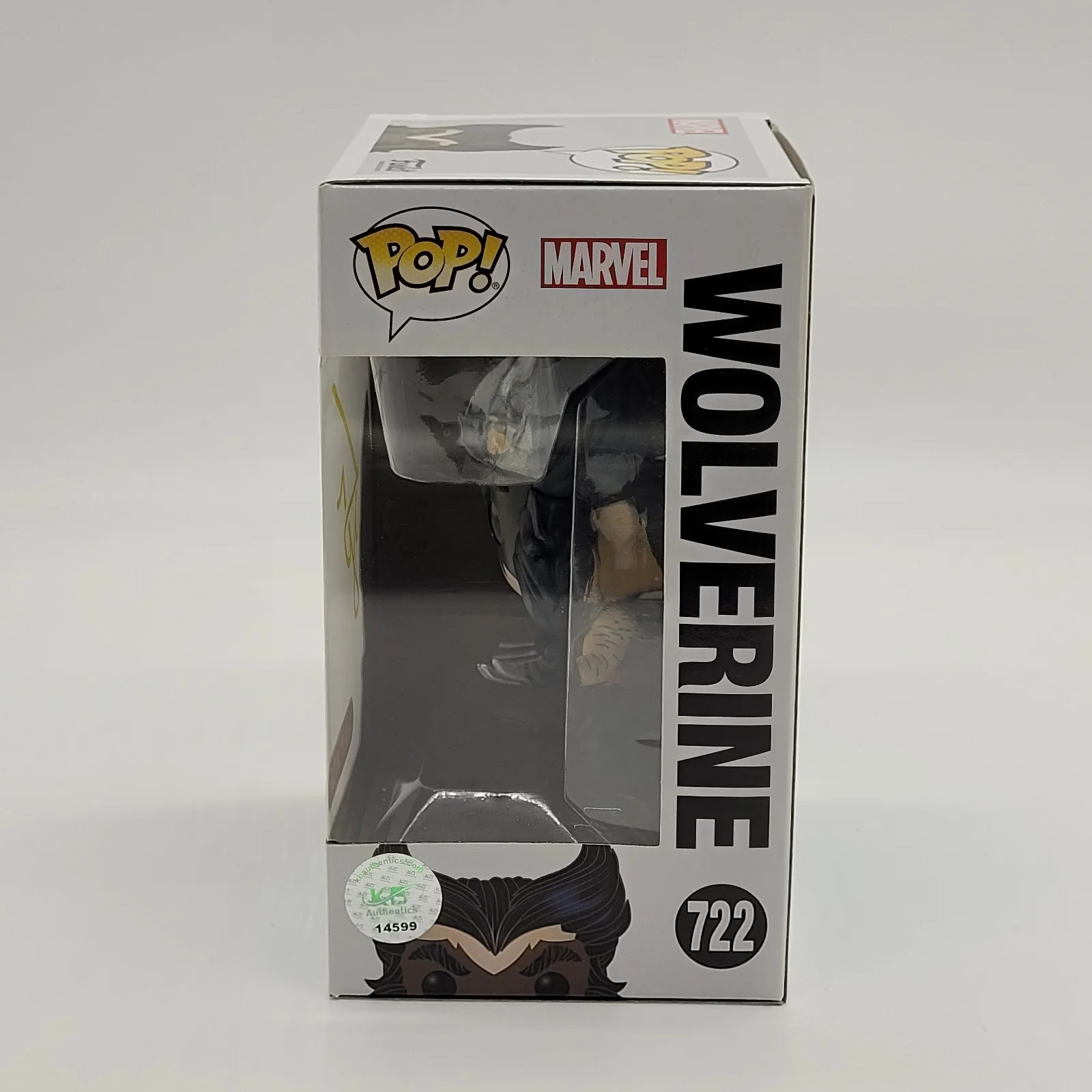 Hugh Jackman — Hugh Jackman Autographed Signed Wolverine Funko POP! #722 W/ Pop Protector, image 5