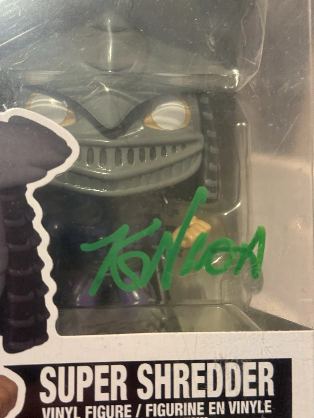 Kevin Nash — Kevin Nash Signed Funko Pop 1138 Super Shredder TMNT Teenage Mutant PSA DNA COA, изображение 2