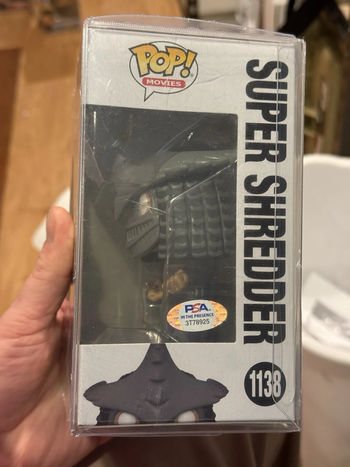 Kevin Nash — Kevin Nash Signed Funko Pop 1138 Super Shredder TMNT Teenage Mutant PSA DNA COA, изображение 3