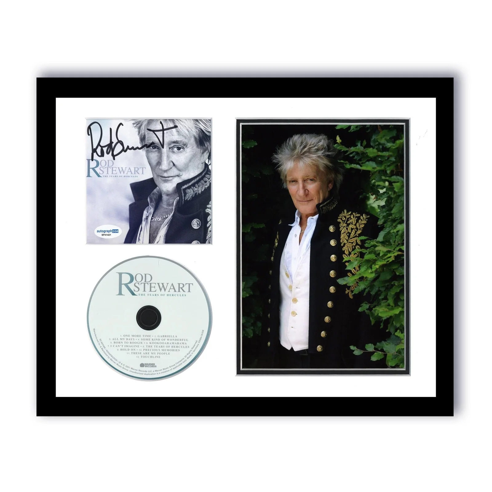 Rod Stewart — Rod Stewart "The Tears of Hercules" AUTOGRAPH Signed Framed 11x14 Display ACOA