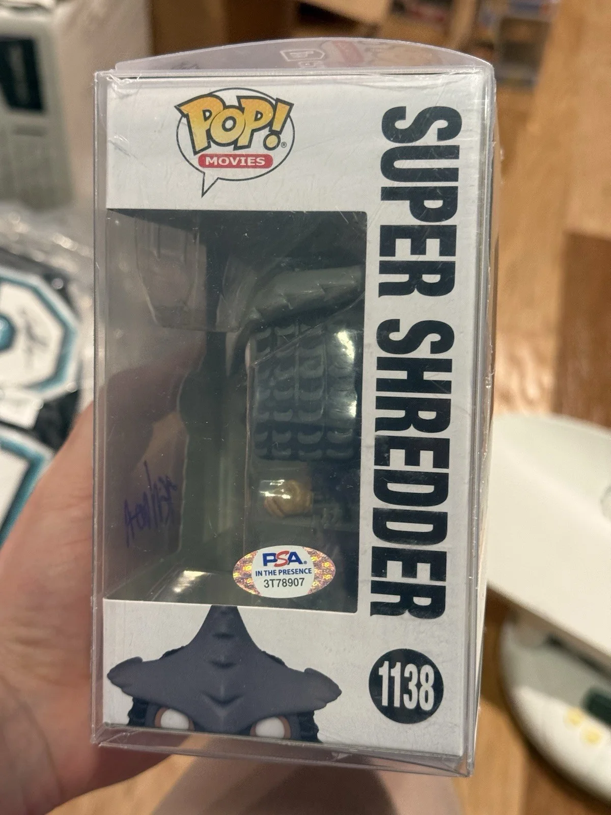 Kevin Nash — Kevin Nash Signed Funko Pop 1138 Super Shredder TMNT Teenage Mutant PSA DNA COA, изображение 4