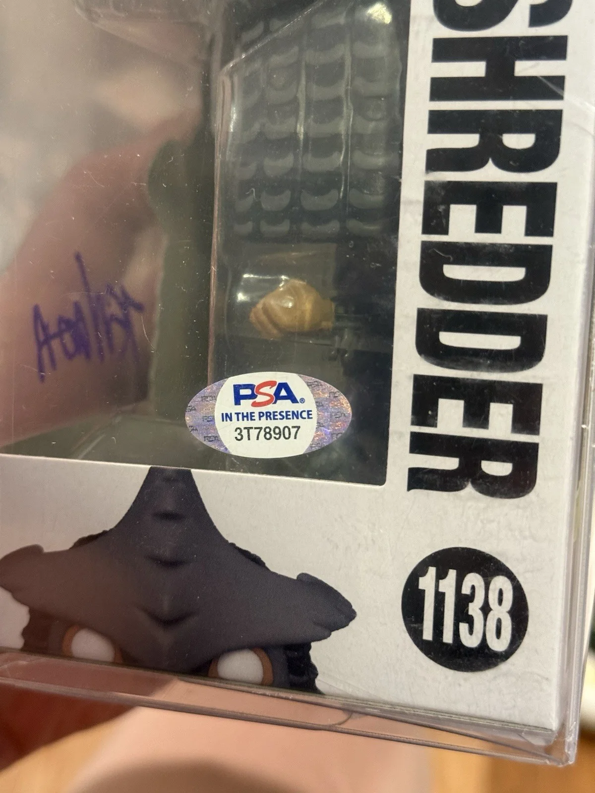 Kevin Nash — Kevin Nash Signed Funko Pop 1138 Super Shredder TMNT Teenage Mutant PSA DNA COA, изображение 5