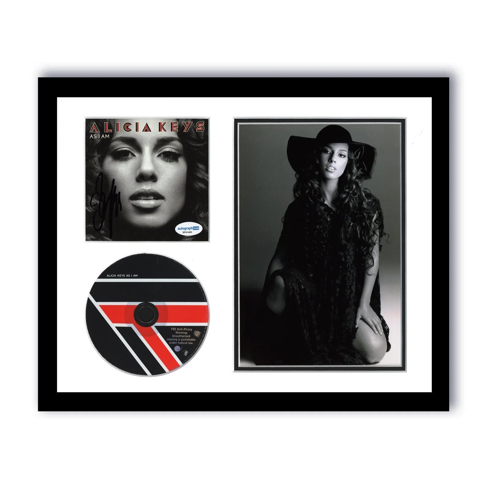 Alicia Keys — Alicia Keys "As I Am" AUTOGRAPH Signed Photo Custom Framed 11x14 CD Display ACOA