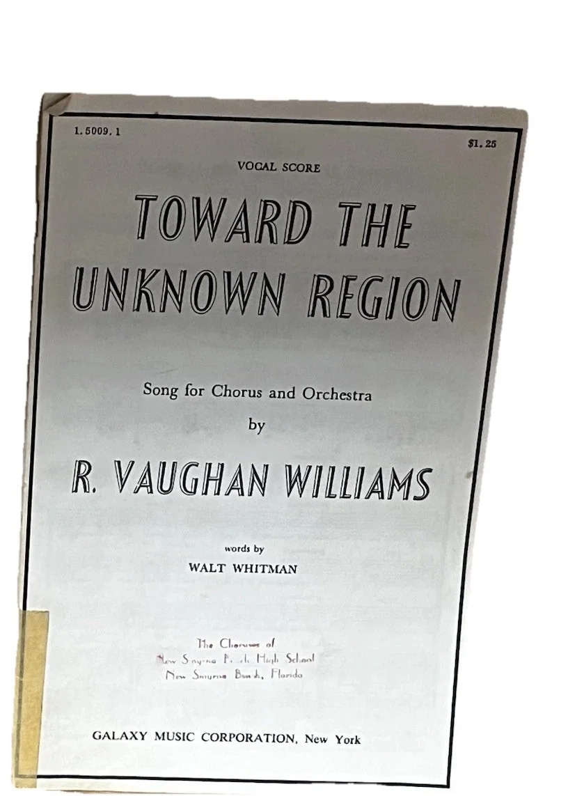 vaughan williams, ralph: toward the unknown region by walt whitman 1918, изображение 3