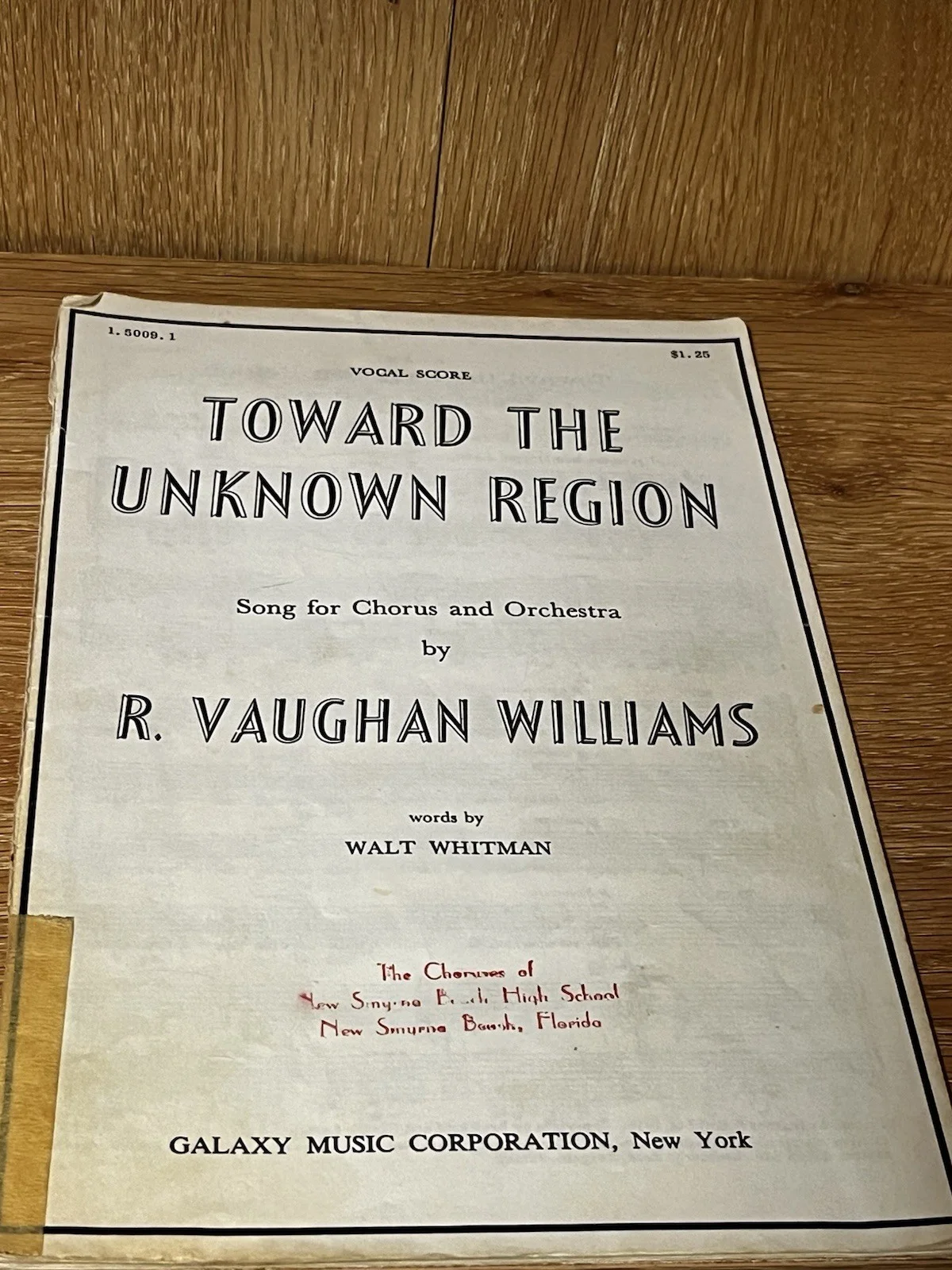 vaughan williams, ralph: toward the unknown region by walt whitman 1918, изображение 5