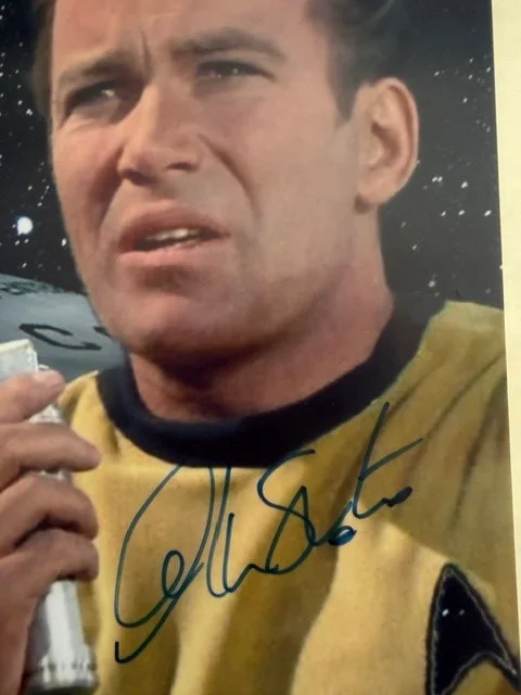 William Shatner — Signed William Shatner photo with COA plus Star Trek Communicator, image 2
