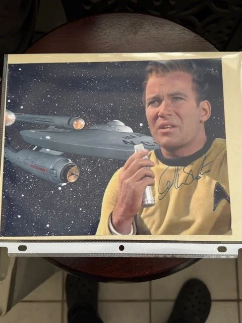 William Shatner — Signed William Shatner photo with COA plus Star Trek Communicator, image 3