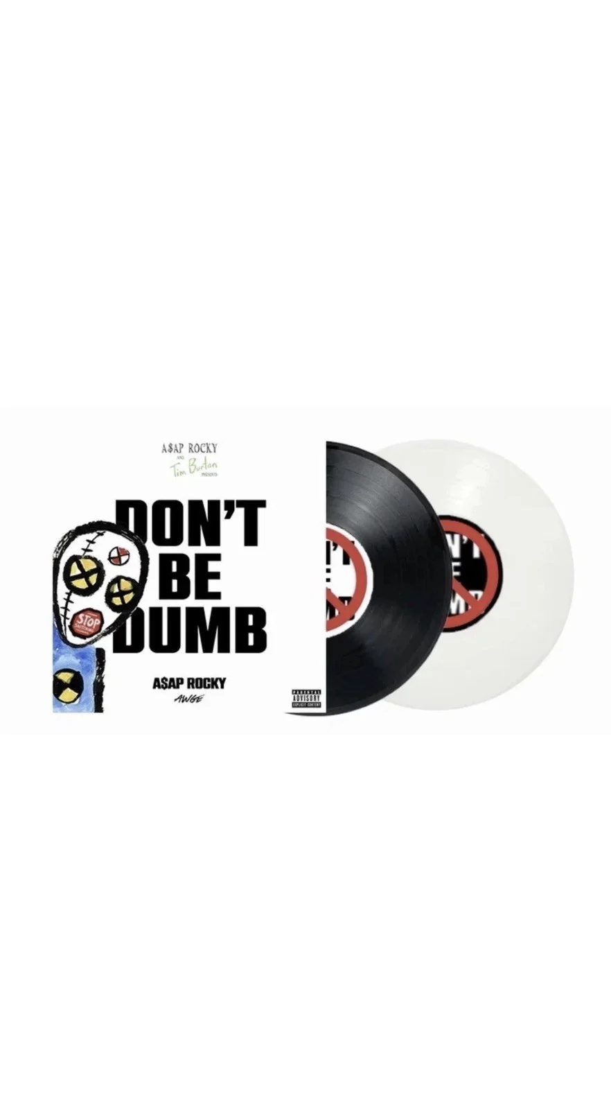 In Hand - ASAP ROCKY DONT BE DUMB DUMMY 2 DISC VINYL LP SIGNED INSERT LIMITED, изображение 3