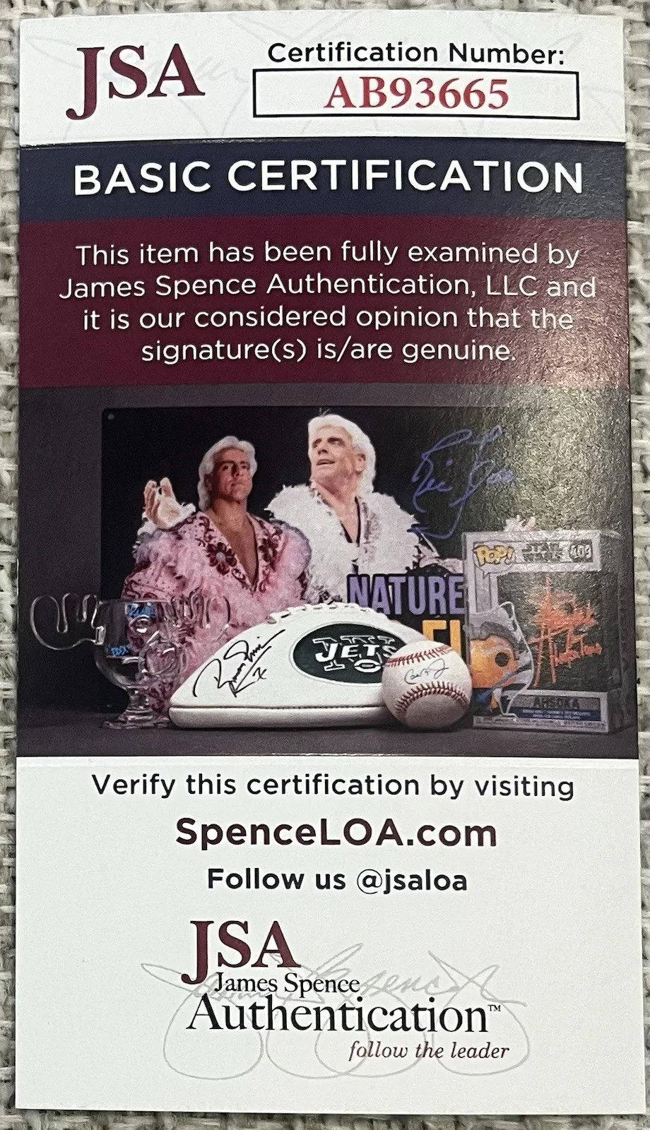 Vince Neil Motley Crue Signed Magazine Nice Autograph JSA Authentication, image 5