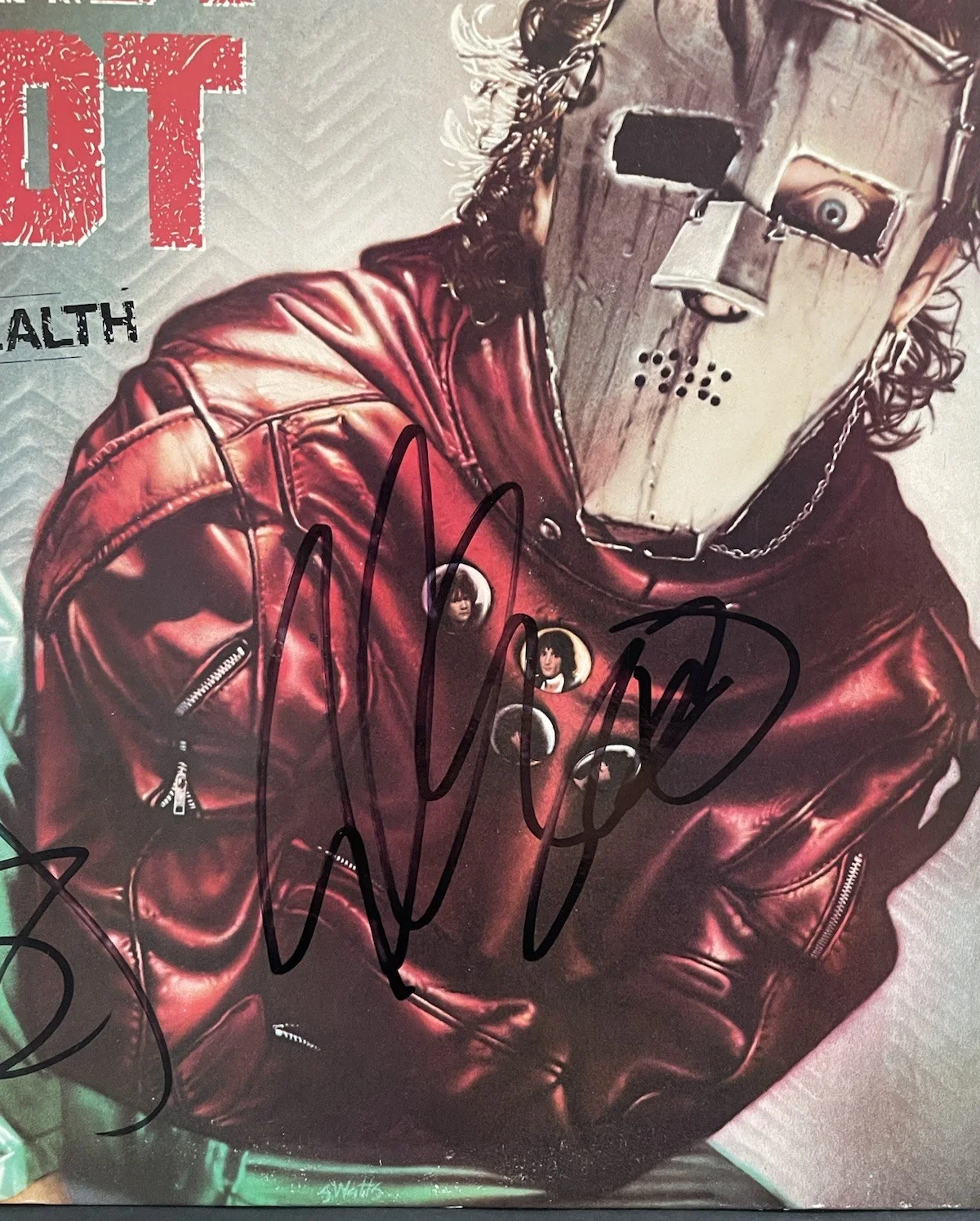 Quiet Riot Rudy Sarzo Carlos Cavazo Signed Metal Health Album Vinyl Record x2, изображение 2
