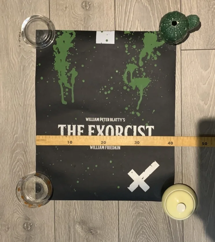 THE EXORCIST CUSTOM CONCEPT ART MOVIE POSTER PRINT 50.5X40cm-3 STYLES AVAILABLE, изображение 2