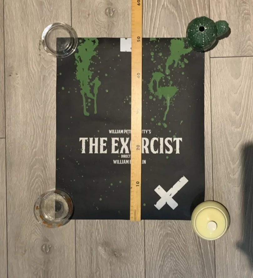 THE EXORCIST CUSTOM CONCEPT ART MOVIE POSTER PRINT 50.5X40cm-3 STYLES AVAILABLE, изображение 3